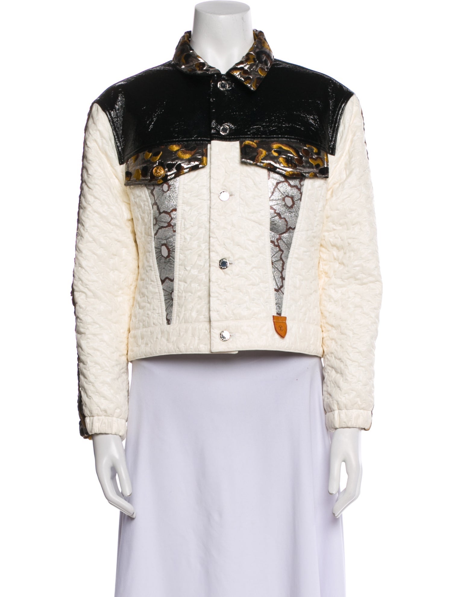 Louis Vuitton 2021 Silk Denim Jacket